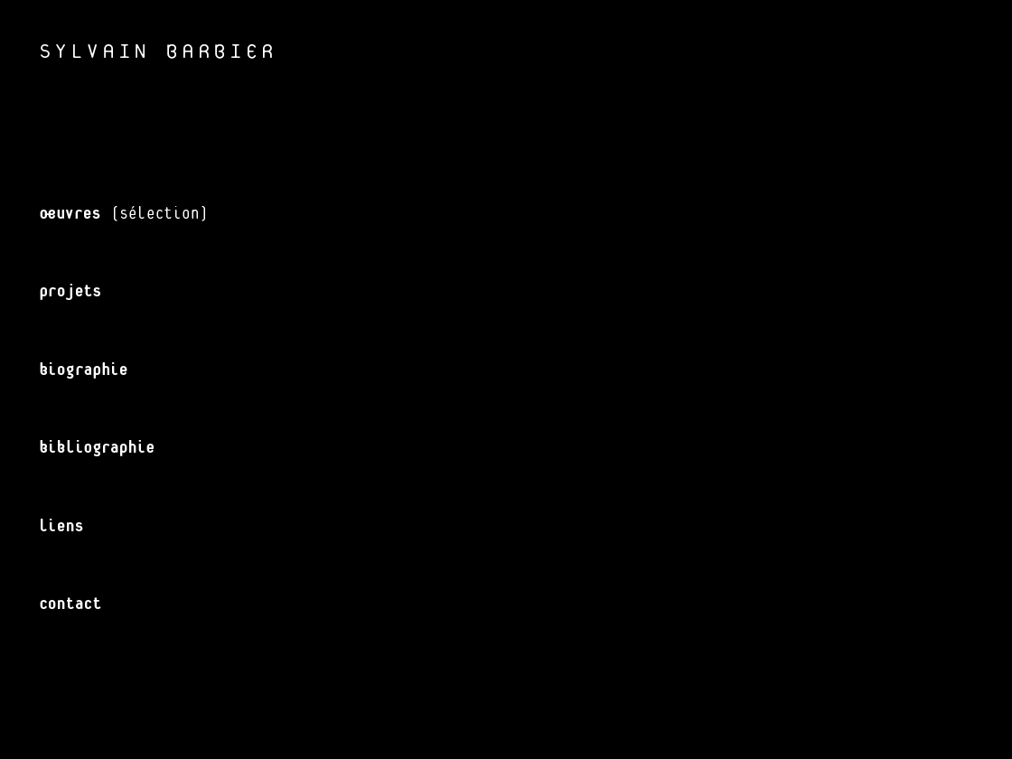 sylvcain barbier index